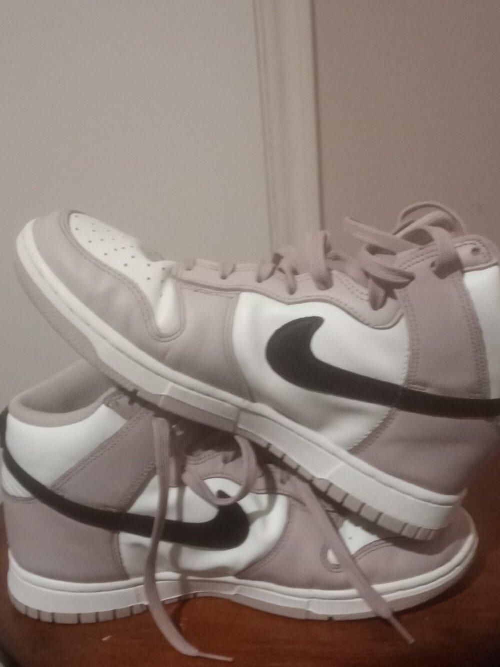 Nike Dunk High Fossil Stone Black Sail Women Size 8.5 DD1869-200 - Picture 11 of 13